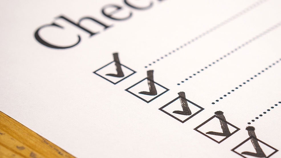 Checklist