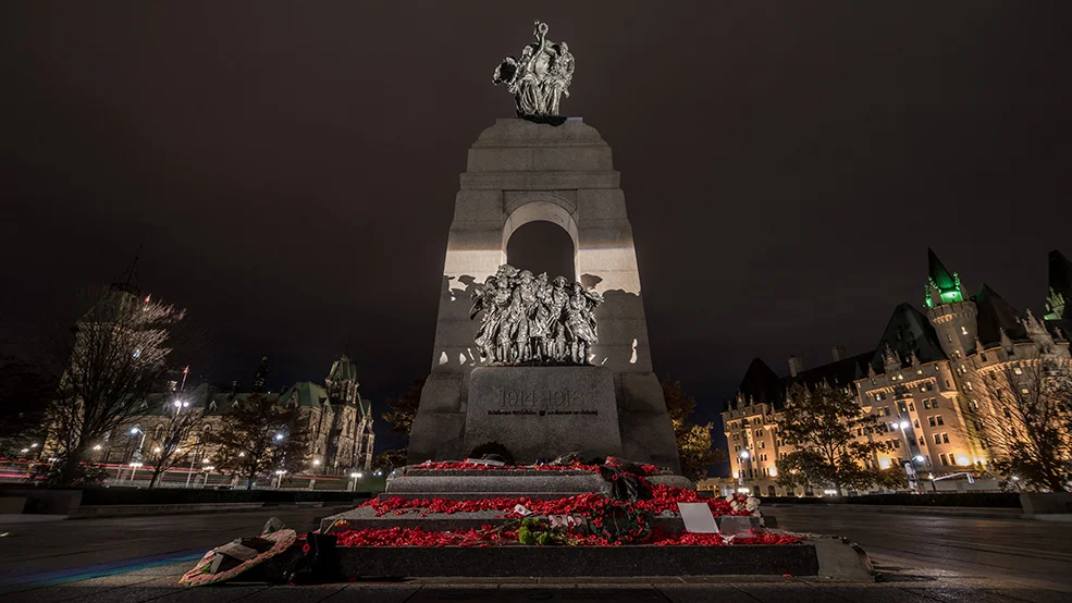 National War Memorial, Remembrance Day