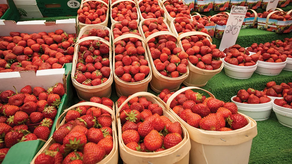 Byward Market, strawberries