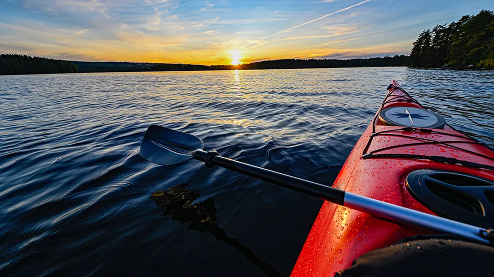 kayaking