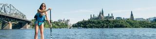 Paddle Boarding on the Ottawa River