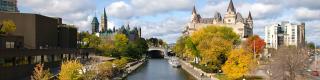 Fall colours along the Rideau Canal